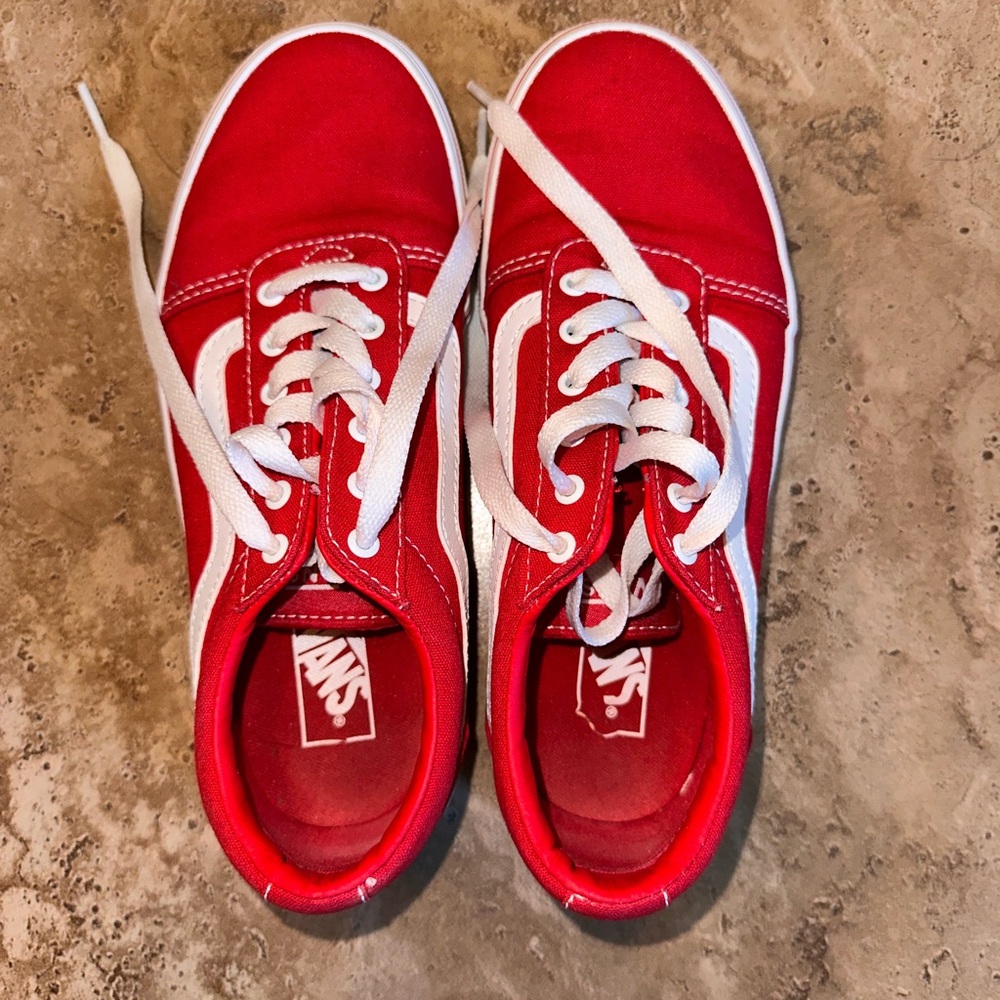 Red Vans